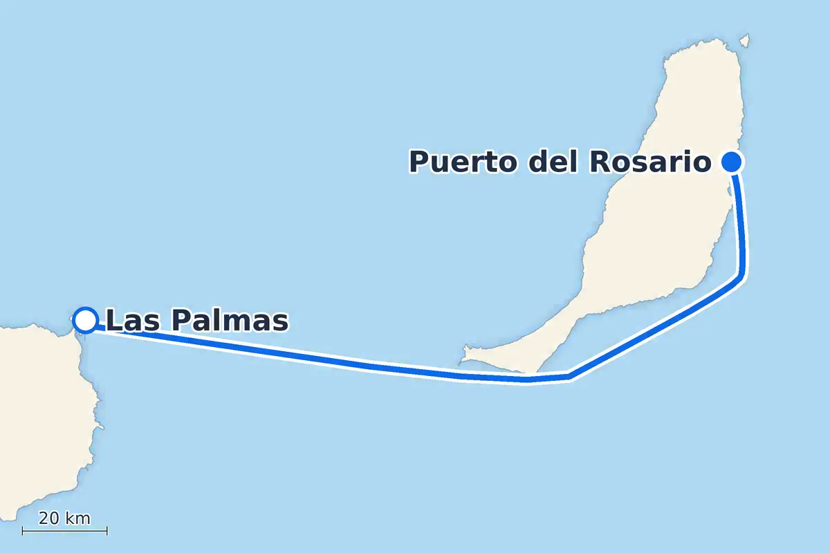 Las Palmas - Puerto del Rosario