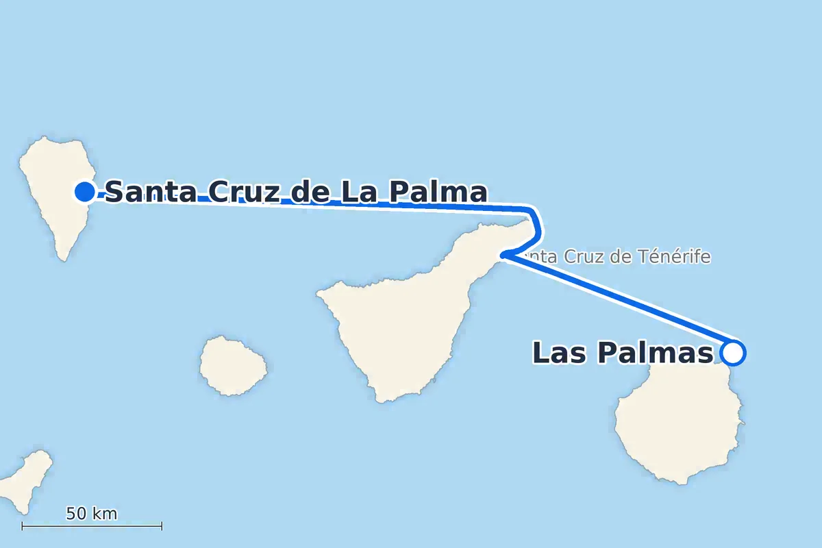 Las Palmas - Santa Cruz de La Palma