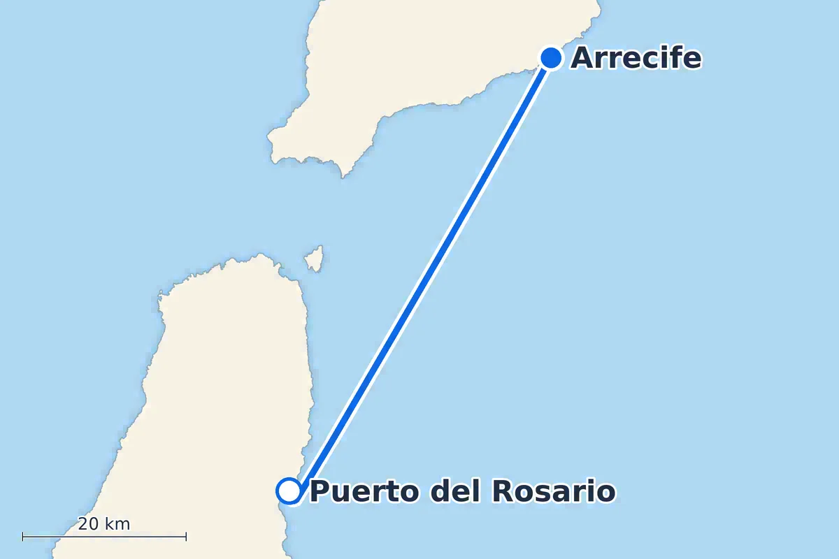 Puerto del Rosario - Arrecife